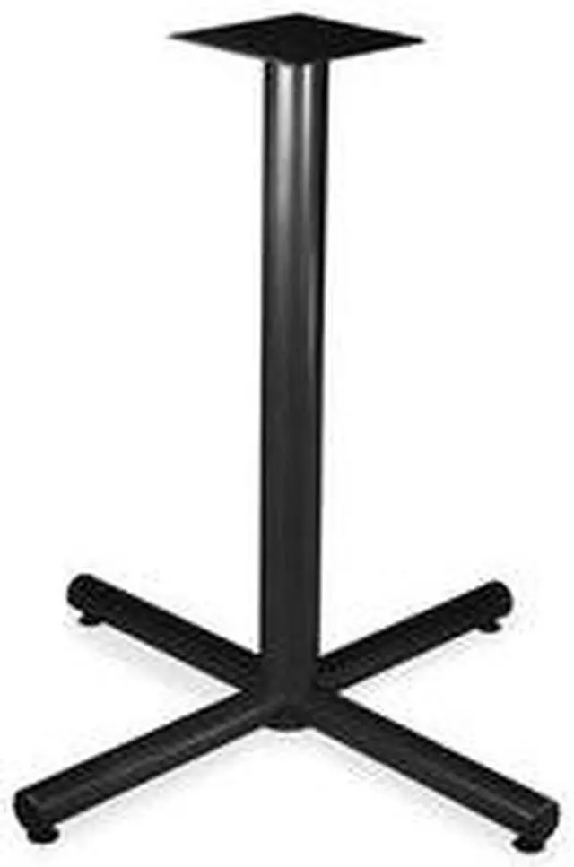 Alt view image 3 of 5 - Lorell Hospitality Table Bistro-hgt X-leg Table Base - X-shaped Base - 32" Height x 40.75" Width - Assembly Required LLR