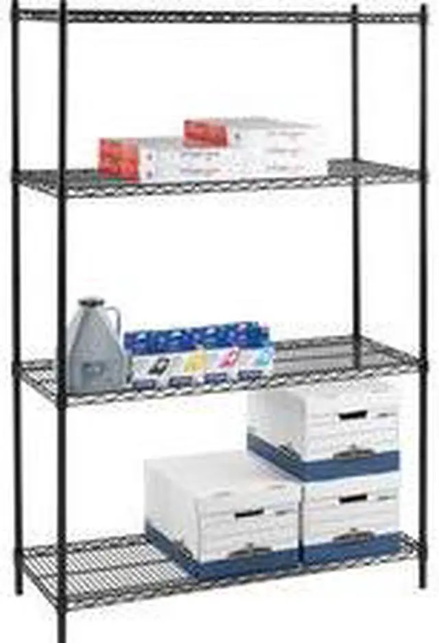 Alt view image 13 of 15 - LORELL Industrial Wire Shelving (LLR69140)