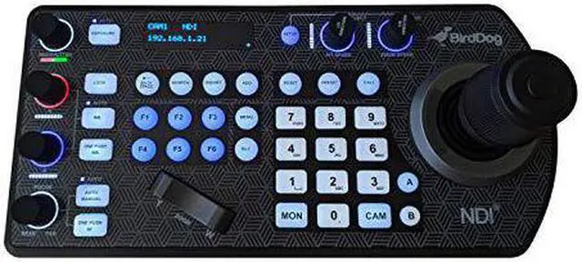 Alt view image 5 of 5 - BirdDog PTZ Keyboard Controller with NDI, VISCA, RS-232, RS422 #BDPTZKEY