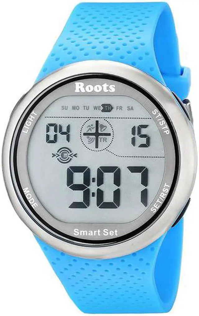 Alt view image 2 of 2 - Roots Cove Digital Display Quartz Watch Blue