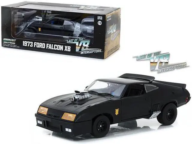 Alt view image 8 of 10 - 1973 Ford Falcon XB Black "Last of the V8 Interceptors" (1979) Movie 1/18 Diecast Model Car by Greenlight