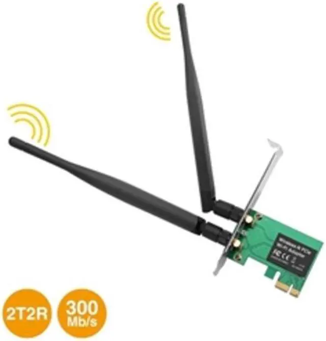 Alt view image 3 of 7 - DP WIRELESS-N PCI EXPRESS WI-FI