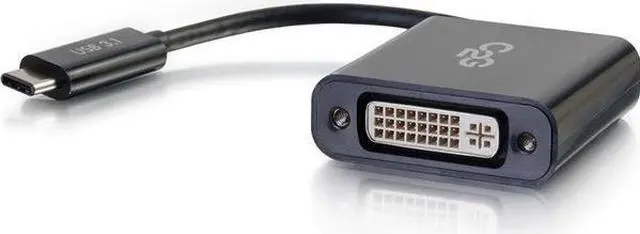 Alt view image 14 of 19 - USB-C TO DVI ADAPTER BLACK*