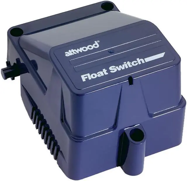 Alt view image 8 of 10 - ATTWOOD MARINE ATTWOOD AUTOMATIC FLOAT SWITCH W/ COVER 12V & 24V 6A 36" WIRE 4201-7