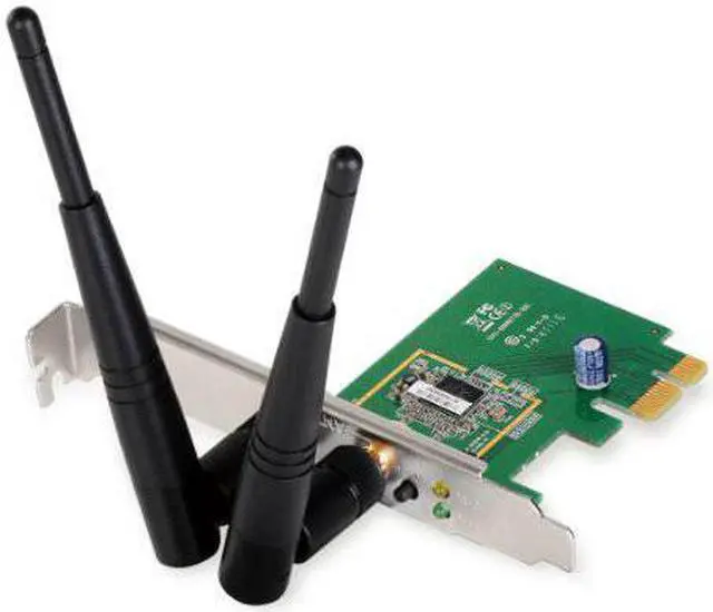 Alt view image 7 of 7 - Edimax Network EW-7612PIN V2 N300 Wireless 802.11b/g/n PCI Express Adapter