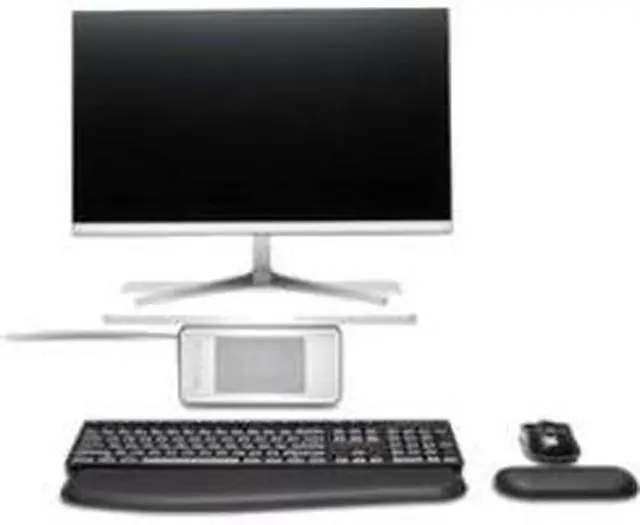 Alt view image 5 of 13 - Kensington WarmView Wellness Monitor Stand with Ceramic Heater K55464NA