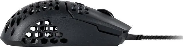 Alt view image 11 of 14 - Cooler Master MM710 Pro-Grade Gaming Mouse (Glossy Black) - 53g Lightweight, Honeycomb Shell, Ultralight Ultraweave Cable, Pixart 3389 16000 DPI Optical Sensor