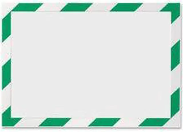 Alt view image 3 of 10 - Durable 4770131 Twin-color Border Self-adhesive Security Frame