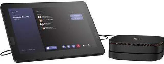 Alt view image 11 of 13 - HP Elite Slice G2 Desktop Computer - Intel Core i5 7th Gen i5-7500T Quad-core (4 Core) 2.70 GHz - 8 GB RAM DDR4 SDRAM - 128 GB SSD - Ultra Small - Sparkle Black - Windows 10 IoT Enterprise 64-bit - In