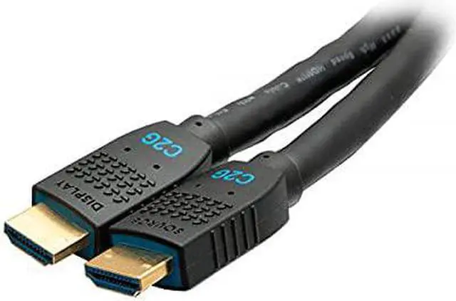 Alt view image 7 of 10 - C2G 20ft Ultra Flexible 4K Active HDMI Cable Gripping 4K 60Hz In-Wall M/M C2G10381