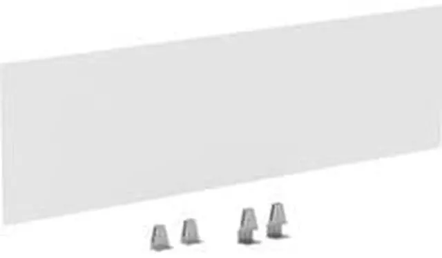 Alt view image 8 of 10 - Lorell Modesty/Privacy Panel f/71-5/8"W Desks 59"x15-3/4" CL 16221