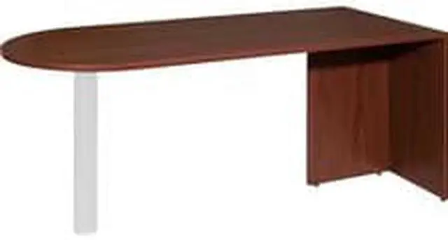 Alt view image 3 of 6 - Lorell Peninsula Box 1/2 66"x30"x29-1/2" Mahogany 69380