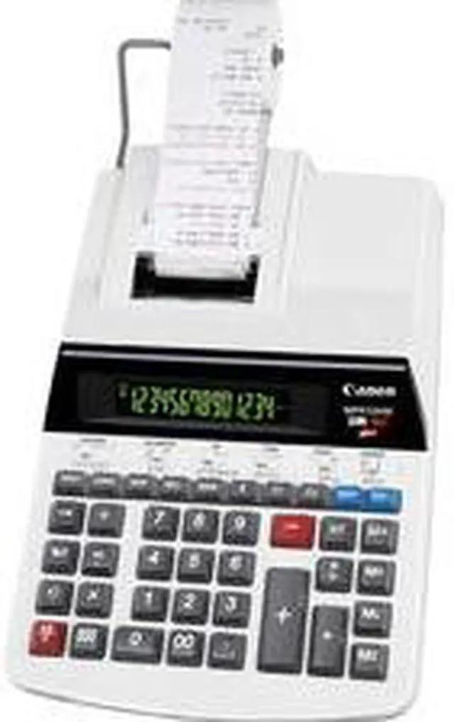 Alt view image 16 of 20 - Canon Printing Calculator MP41DHIII