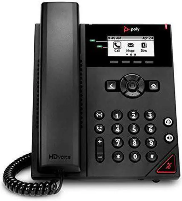 Alt view image 11 of 19 - Polycom VVX 150 2200-48810-025 Entry level IP Phone w/ 2 Line & SIP (VoIP)