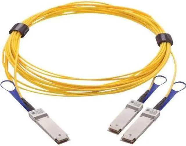 Alt view image 2 of 2 - Mellanox active fiber splitter cable, IB HDR, 200Gb/s to 2x100Gb/s, QSFP56