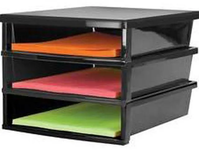 Alt view image 4 of 4 - Storex Quick Stack Literature Sorter/Organizer 61642U01C