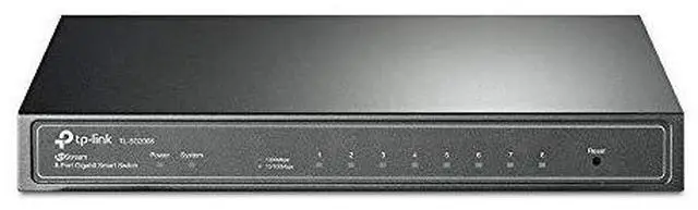 Alt view image 6 of 20 - tp-link tl-sg2008 v3 | jetstream 8 port gigabit smart managed switch | omada sdn integrated | ipv6 | static routing | l2/l3/l4 qos, igmp & link aggregation |limited lifetime protec