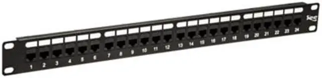 Alt view image 4 of 4 - ICC ICMPP24CP6 PATCH PANEL,CAT 6, FEED-THRU 24-P,1RMS