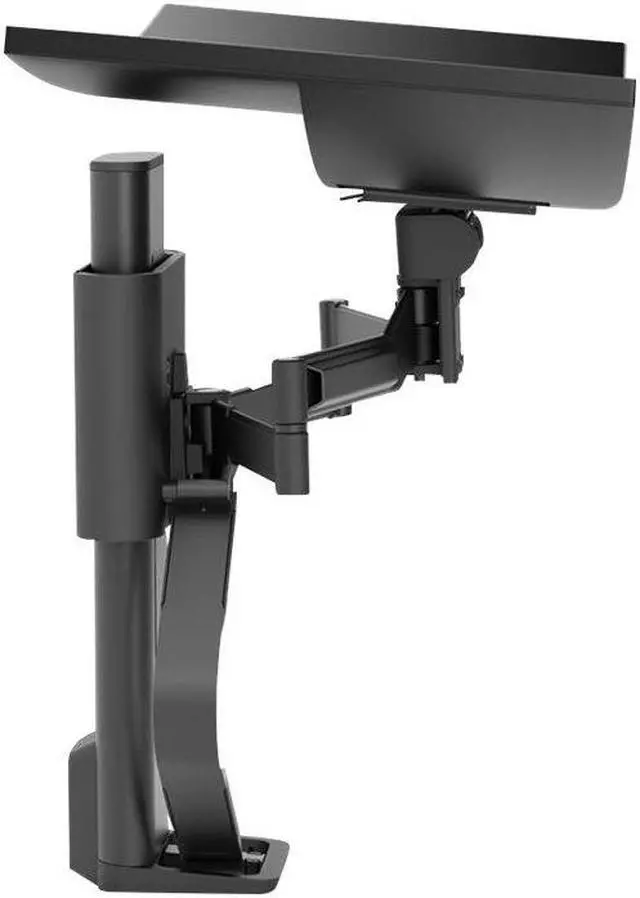 Alt view image 3 of 9 - Ergotron TRACE Desk Mount for Monitor LCD Display Matte Black 45630224