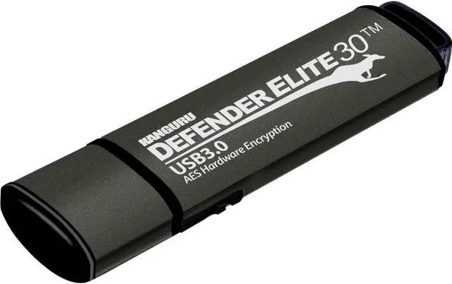 Alt view image 6 of 13 - Kanguru Defender Elite Encrypted Flash Drive