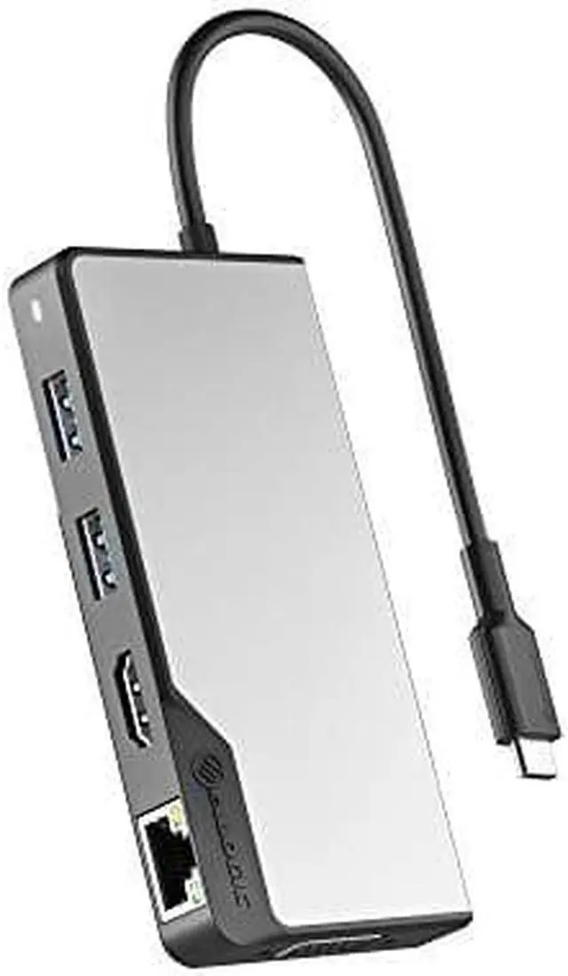 Alt view image 11 of 18 - USB-C Fusion MAX 6-in-1 Hub Space Grey