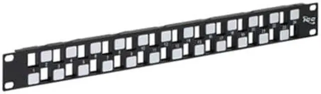 Alt view image 4 of 4 - PATCH PANEL, BLANK, EZ, 24-PORT, 1 RMS