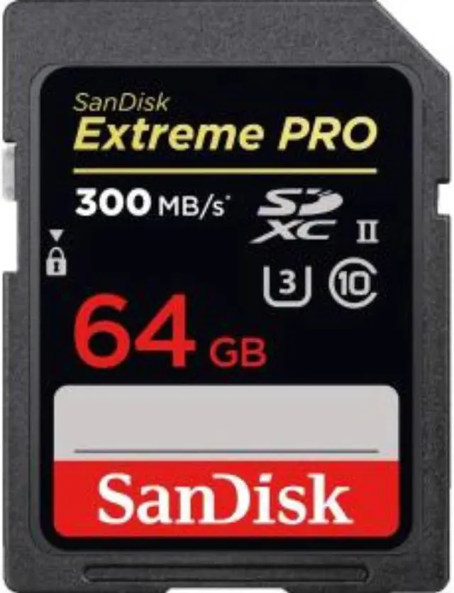 Alt view image 8 of 9 - SanDisk - SDSDXPK-064G-ANCIN - SanDisk Extreme Pro 64 GB Class 10/UHS-II (U3) SDXC - 1 Pack - 300 MB/s Read - 260 MB/s