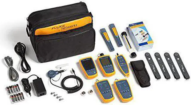 Alt view image 4 of 6 - Fluke Networks Complete Fiber Verification Kit With Fi-500 Fiberinspector Micro