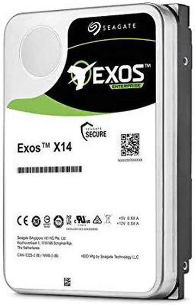 Alt view image 4 of 4 - Seagate Exos X14 10TB 7200 RPM SAS 12Gb/s 256MB Cache 512E/4Kn Enterprise 3.5-inch Internal Hard Drive (ST10000NM0528)