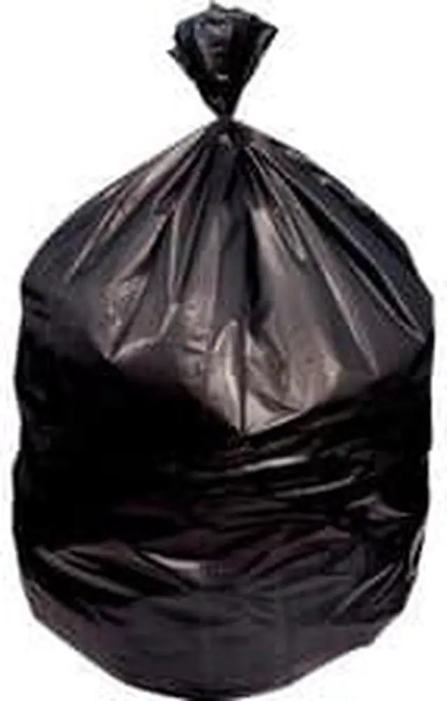 Alt view image 4 of 5 - Genuine Joe Can Liners, 56 Gal, 22 Mic, 43"X48", 150/Ct, Black (GJO02860)
