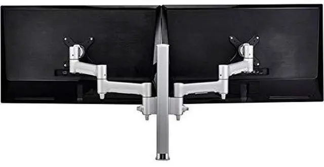 Alt view image 4 of 8 - Atdec Awm Dual Monitor Desk Mount. Flat And Curved Up To 32In - Vesa 75 X 75 100 X 100