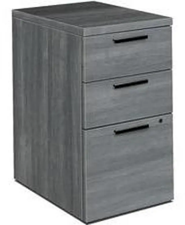 Main image of HON 105102LS1 10500 Series Mobile Pedestal, Sterling Ash Laminate