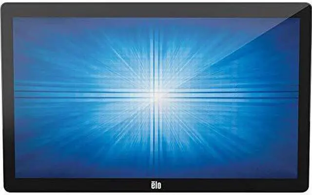 Alt view image 2 of 10 - Elo Touch Solutions E126288 Black 23.8" USB Projected Capacitive Touchscreen Monitor without Stand 225 cd/m2 1000:1 Built-in Speakers