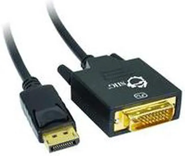 Alt view image 6 of 11 - SIIG CB-DP1A11-S2 Display Cable - Single Link - Dvi-D (M) To Displayport (M) - 10 Ft ( Displayport 1.1A )