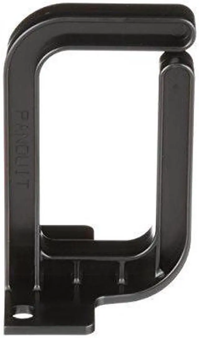 Alt view image 2 of 5 - panduit cmvdr2s vertical cable management d-ring, 2-inch wide, black