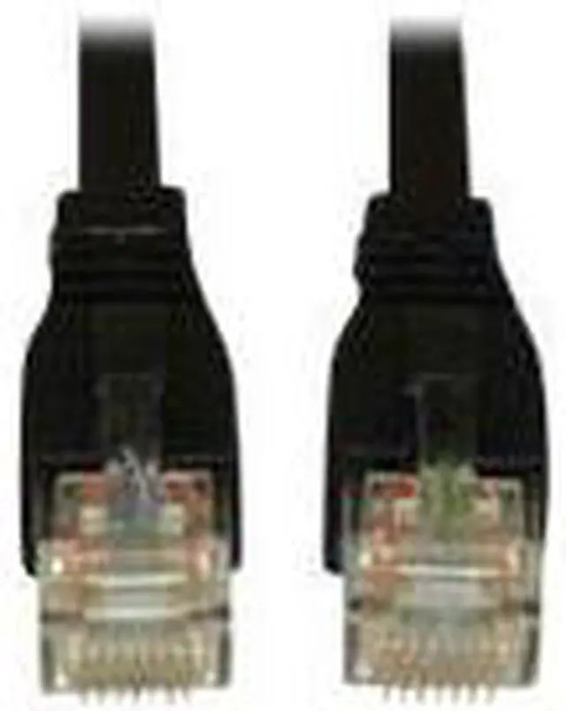 Alt view image 9 of 14 - TRIPP LITE N261-025-BK 25 ft. Cat 6A Black Augmented Cat6 (Cat6a) Snagless 10G Certified Patch Cable, (RJ45 M/M) - Black