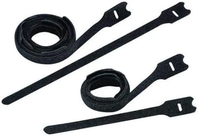 Alt view image 4 of 7 - PANDUIT HLTP2I-X12 8" L, 0.50" W, Maroon Nylon Hook-and-Loop Cable Tie, PK 10