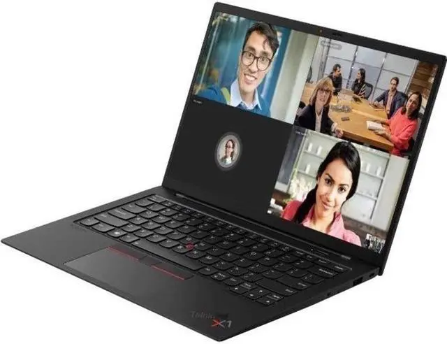 Alt view image 9 of 13 - Lenovo ThinkPad X1 Carbon Gen 9 20XW00ERUS 14" Ultrabook - WUXGA - 1920 x 1200 - Intel Core i7 11th Gen i7-1165G7 Quad-core (4 Core) 2.80 GHz - 16 GB RAM - 512 GB SSD - Black Paint - Intel Chip -