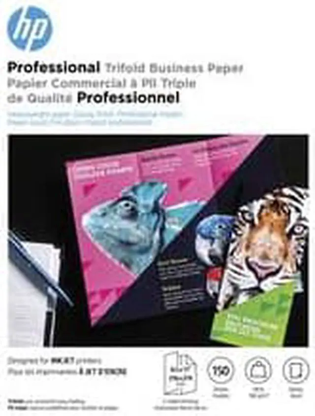 Alt view image 8 of 14 - HP Professional Trifold Business Glossy Brochure 4WN12A