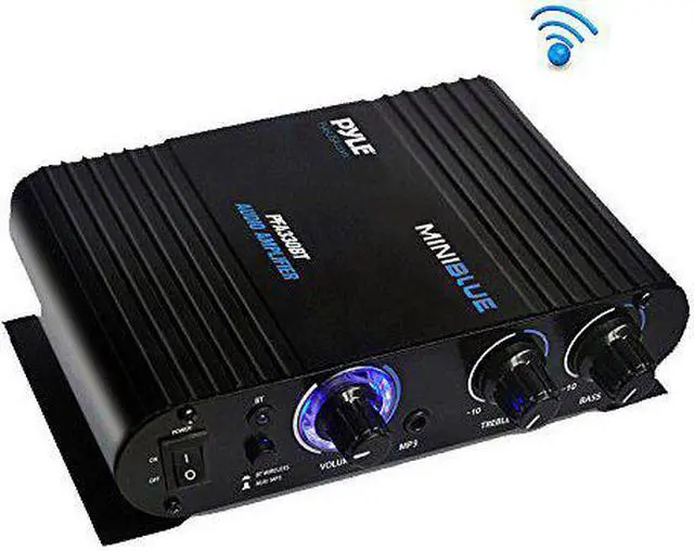 Alt view image 11 of 15 - BT MINI BLUE COMPACT AMP 3.5MM