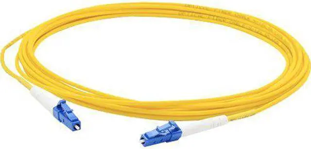 Alt view image 4 of 6 - AddOncomputer.com 10m Single-Mode fiber (SMF) Simplex LC/LC OS1 Yellow Patch Cable