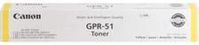 Alt view image 3 of 3 - Canon CNMGPR51Y Gpr51 Yellow Toner Cartridge