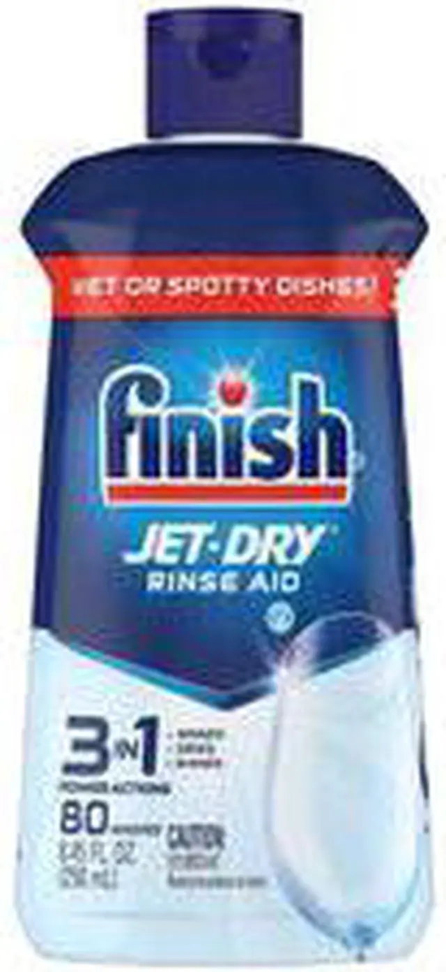 Alt view image 9 of 9 - FINISH Jet-Dry Rinse Agent 8.45oz Bottle 75713CT