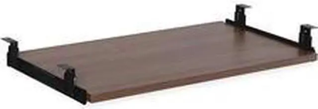 Alt view image 10 of 14 - Lorell Keyboard Tray 26" Walnut 69992