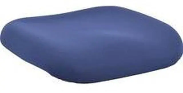 Alt view image 3 of 11 - Lorell Premium Seat - Navy - Fabric - 1 Each