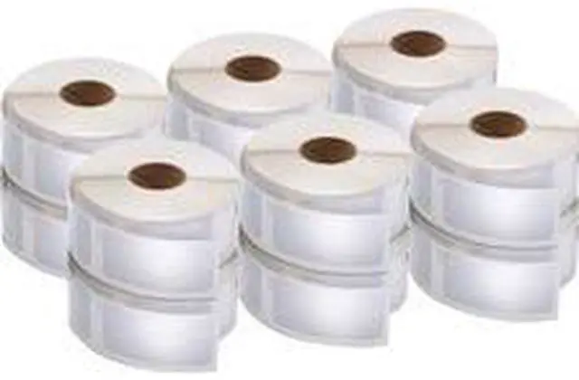 Alt view image 6 of 11 - Dymo LabelWriter 2-1/8"W Labels - 1" Height x 2 1/8" Width - Rectangle - Direct Thermal - White - 500 / Pack