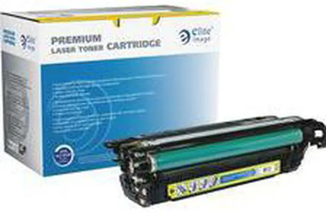 Alt view image 2 of 3 - Elite ufactured Toner Cartridge Replacement for HP 653A Yellow 76188