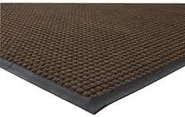 Alt view image 4 of 6 - Genuine Joe Waterguard Floor Mat 3'x10' Brown 59461