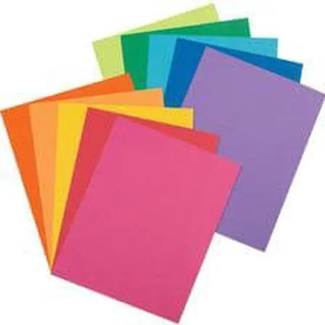 Alt view image 4 of 5 - Array Card Stock, 65lb, 8 1/2 x 11, Assorted Lively Colors, 250/Pack 101199