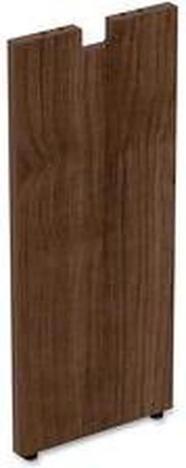 Alt view image 5 of 5 - Lorell Credenza Leg 12"x1"x28-1/2" Walnut 34392